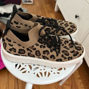 Rarely worn sock-like Steve Madden shoes